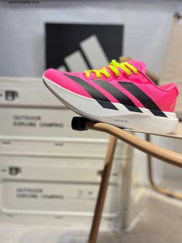 Ad Adizero Evo Sl Lightweight Running Shoes Wear-Resistant Shock-Absorbing Profe