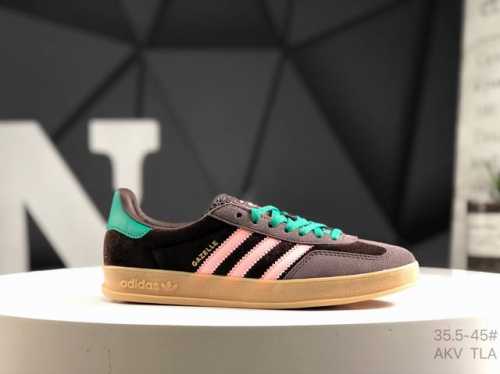 Authentic Label With Half Sizes Adidas Originals Gazelle Indoor Brown, Pink, Gre