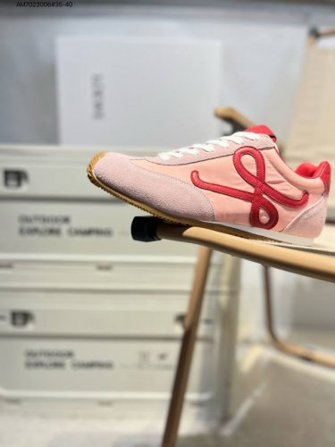 Spanish Luxury Leather Goods Brand Loewe Ballet Runner Sneakers Ballet Series Ag