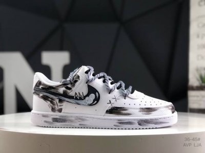 Corporate Half-Size Nike Court Vision Low College Vision Series Casual Sports Le