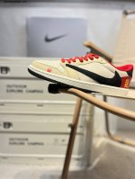 Company-Level First-Layer Leather Jordan Air Jordan 1 Low Aj1 Low-Top Series Bas