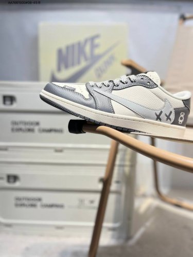 Company-Level First-Layer Leather Jordan Air Jordan 1 Low Aj1 Low-Top Series Bas