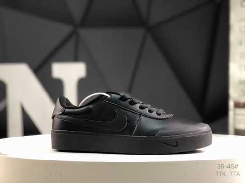 Real Label With Half Size Nike Court Shot Men's And Women's Sports Shoes Spring