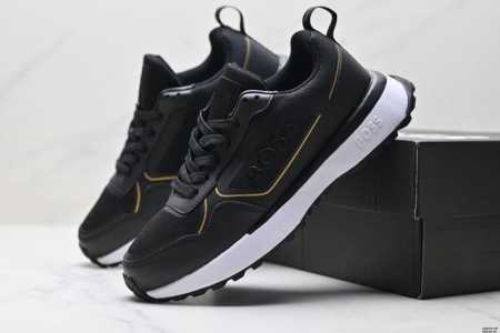 Genuine Hugo Boss Thick-Soled Lace-Up Low-Top Casual Shoes Size: 39-46 Id: Jzd47 - Click Image to Close