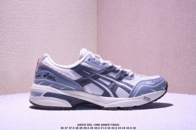 Asics Breathable Mesh Upper Combined With Partial Synthetic Leather Material, Fe