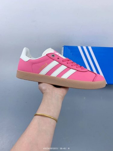 Adidas Originals Gazelle Indoor Three-Leaf Clover Casual Anti-Slip Durable Low-T