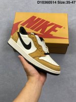 Company-Grade Nike Air Jordan 1 Low Aj1 Low-Top Casual Skate Shoes Official Colo