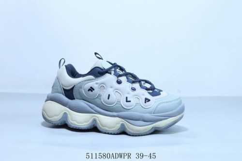 fila Fila Mars Shoes New Pea Thick Bottom Heightening Sports Shoes Retro All-