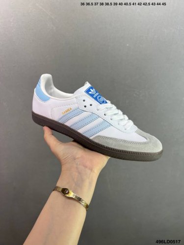 addis Original Sambao Classic White Blue Df-41 Version The Only Authentic Ori