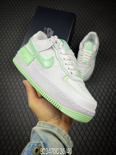 C Nk Air Force 1 Shadow Lightweight Height-Enhancing Low-Top Versatile Sneakers