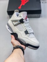 Company-Level Aj4 Air Jordan 4 Retro "Infrared" Aj4 Qiao 4 Men's Cultural Basket