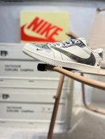 Company-Grade Top-Layer Leather Pistol X Jordan Air Jordan 1 Low Aj1 Low-Top Bas