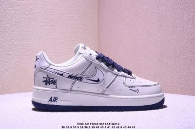 Nike Air Force 7 Low Air Force One Skate Shoes White And Pink Original Last And