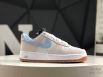 Nike Air Force 1 Low 07 Sk8 Black Gum Black And White Raw Rubber Original Last A
