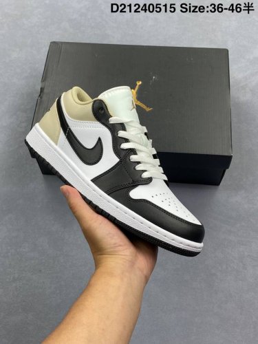 Air Jordan 1 Low Aj1 Jordan 1 Low-Top Casual Skate Shoes Official Colorway Marke
