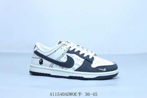 Nike Sb Dunk Low Pro Retro Low-Top Casual Sports Skateboard Shoes Ape Head Item