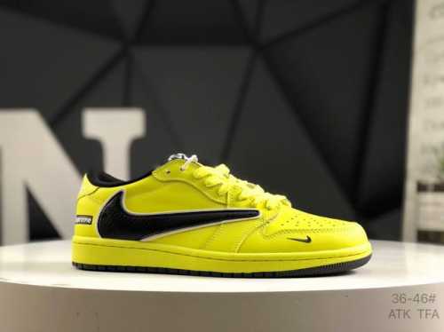 Top Layer With Half Sizes Nike Air Jordan 1 Low Og Sp Joe Series - Strongest Sto