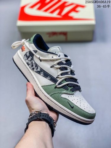 Overseas Hit Limited Sale Travis Scott X Fragment Design X Jordan Air Jordan 1 L