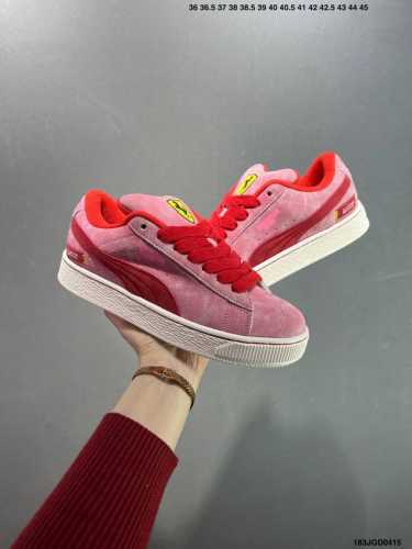 Ferrari X Puma Suede Xl Retro Single Product Puma Non-Slip Wear-Resistant Low-To