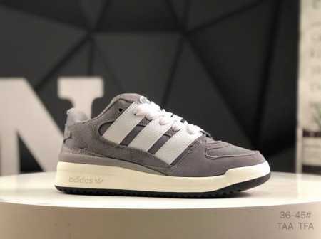 Adidas Originals Forum 0 Cl Three-Leaf Clover Low-Top Retro Casual Bread Shoes, - Click Image to Close