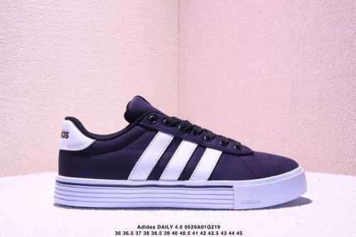 Genuine Label Adidas Daily 4.0 Adidas Comfortable And Versatile Low-Top Sneakers
