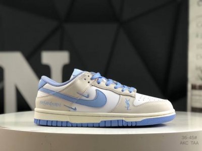 Real Label With Half Size Nike Sb Dunk Low Saint Laurent Three Hook Joint Cost-E