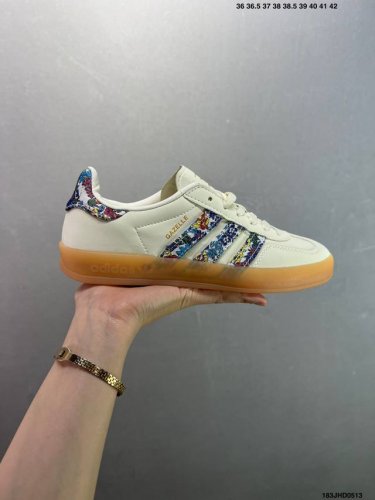 Adidas Gazelle Indoor J P6900 Casual Durable Lightweight Low-Top Skate Shoes Thi