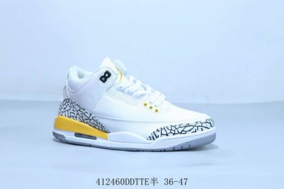 Jordan Air Jordan 3 Retro Black Gold . Michael Jordan Aj3 Mid-Top Retro Casual S