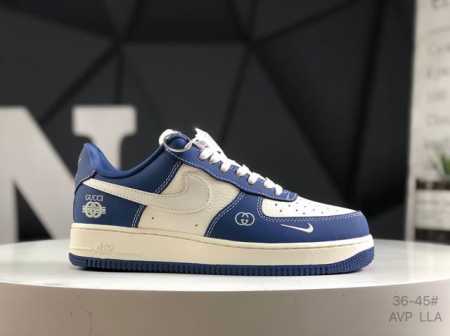 Company-Grade With Half Sizes Nike Air Force 1 '07 Low Low-Top Sneakers Casual S - Click Image to Close