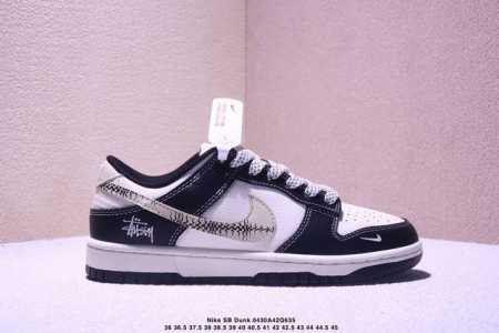 Overseas Bestseller Limited Release! Nike Sb Dunk Low Stussy Collaboration Sina - Click Image to Close