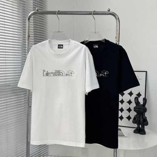 North Face New Printed Short-Sleeve T-Shirt! Youthful And Versatile! The Loose C