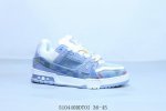 Lv Louis Vuitton Trainer Sneaker Low Casual Sports Culture Versatile Basketball