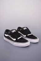 vans Old Skool Faulkner Black And White Vans Official Non-Slip Lightweight Lo