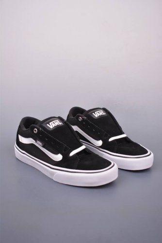 vans Old Skool Faulkner Black And White Vans Official Non-Slip Lightweight Lo