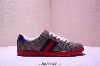 gucci Gucci Trendy Shoes 1977 Canvas Shoes 2 New Lace-Up Casual Shoes Round H