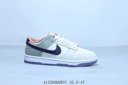 Nike Sb Dunk Low Pro Retro Low-Top Casual Skateboarding Shoes White/Green, Produ - Click Image to Close