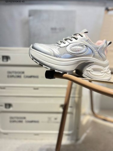 Gg-Cc Chunky Low White Deer Same Style Unique Planet New Ggcc Low-Top Retro Thic