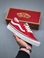 Vans Sk8-Low Red Label A New Generation Of Low-Top Vulcanized Canvas Shoes This