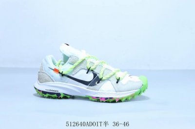 Nike Off-White X Nike Air Zoom Terra Kiger 5 Joint Spikes Trendy Outdoor Sports