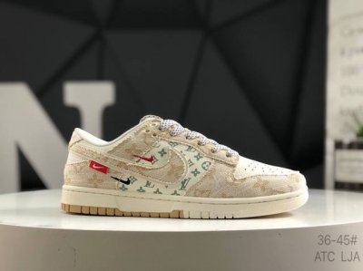 Corporate-Grade Nike Dunk Low Low-Top Casual Sneakers With Half-Size Custom Shoe