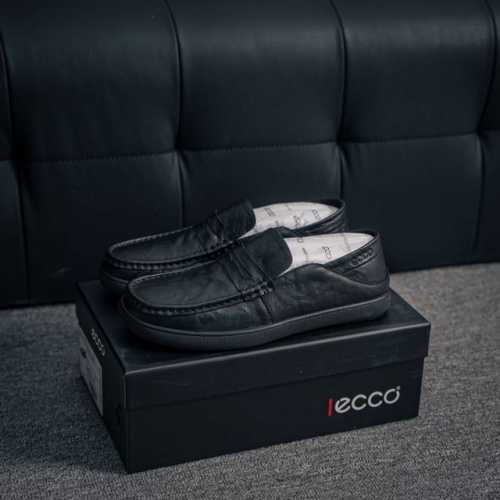 Core Private Ecco Loafers Men's Summer Genuine Leather Breathable Comfortable Sl