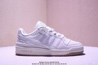 Corporate Adidas Forum 84 Low Og "Bright Blue" White And Blue Low-Top Versatile