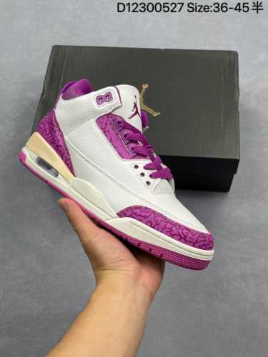 Corporate-Level Air Jordan 3 Retro Michael Jordan Aj3 Mid-Top Retro Casual Sport