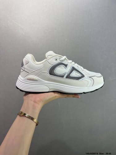 dior B30 Dior Mesh Low-Top Sports Casual Shoes This Series Is Made Of Black M