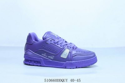 Lv Louis Vuitton Trainer Sneaker Low Casual Sports Culture Versatile Basketball