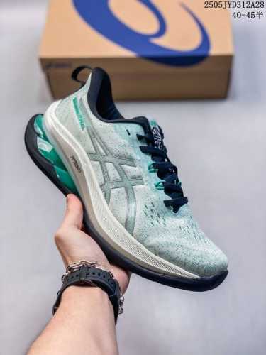 Corporate-Level Asics Breathable Mesh Upper With Some Synthetic Leather Material