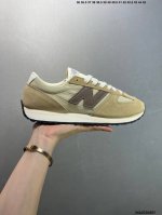 New Balance Nb 471 Series Fabric Cowhide Leather Retro Fashion Slip-Resistant Du
