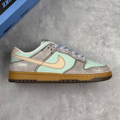 Local Core Private Nike Sb Dunk Low X Lv X Supreme Three-Party Joint --- Mint Gr