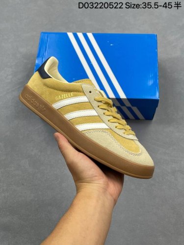 Corporate-Level Adidas Originals Gazelle Indoor Clover Casual Non-Slip Wear-Resi