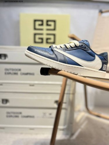 Company-Level First-Layer Leather Jordan Air Jordan 1 Low Aj1 Low-Top Series Bas
